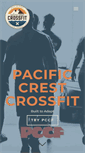 Mobile Screenshot of pacificcrestcrossfit.com